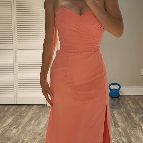 Coral Formal Gown - Picture 6 of 10